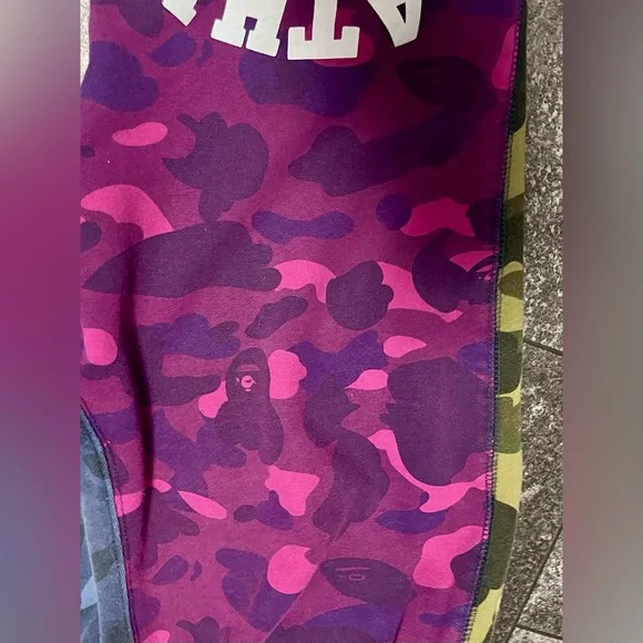 Traded* BAPE Camo Mix Pull on Joggers - The Bathing Ape - Picture 7 of 11